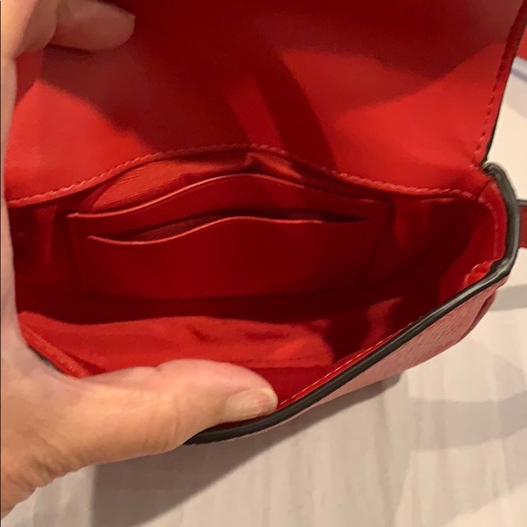 Authentic Coach Belt Bag in red leather - Picture 8 of 11